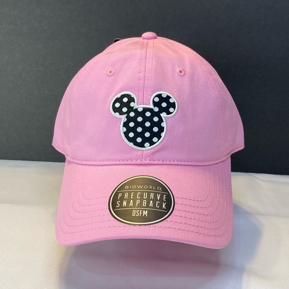 Bioworld Accessories - Bioworld Disney Minnie Mouse Pink Baseball Cap